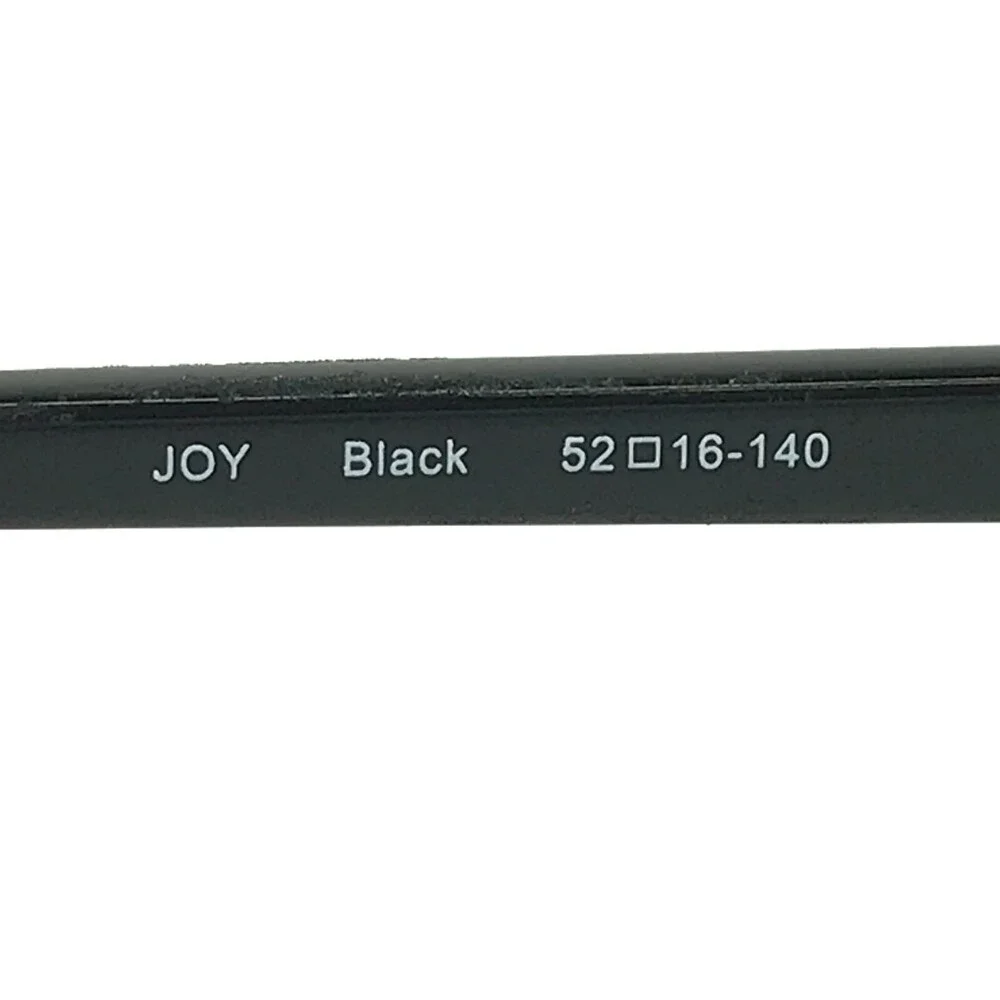 Eight to Eighty Eyeglasses Frames JOY Black Square Full Rim 52-16-140